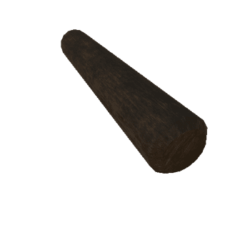 Round Wooden Pillar {3} 0.75M 3_1